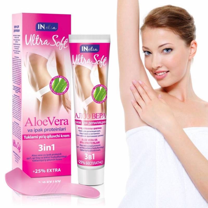 INelia Ultra Soft крем за обезкосмяване